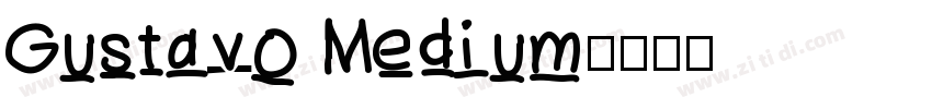 Gustavo Medium字体转换